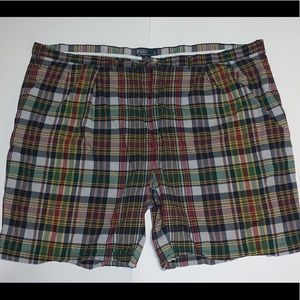 Ralph Lauren Polo plaid shorts Big & Tall men 56